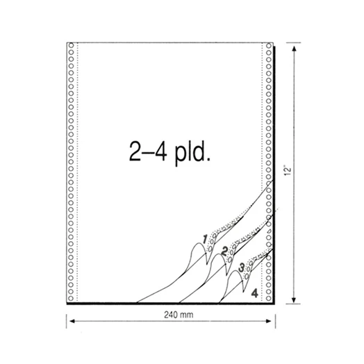 Leporelló 240/5 példány lapszámozott 360 garnitúra/doboz