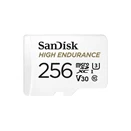 Memóriakártya SANDISK microSDXC High Endurance U3 V30 256 GB