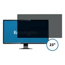 Monitorszűrő KENSINGTON betekintésvédelemmel kijelző szűrő 23" 16:9 monitorokhoz levehető