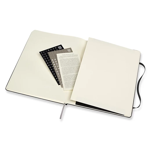 Notesz MOLESKINE Professional "XL" keményfedeles fekete