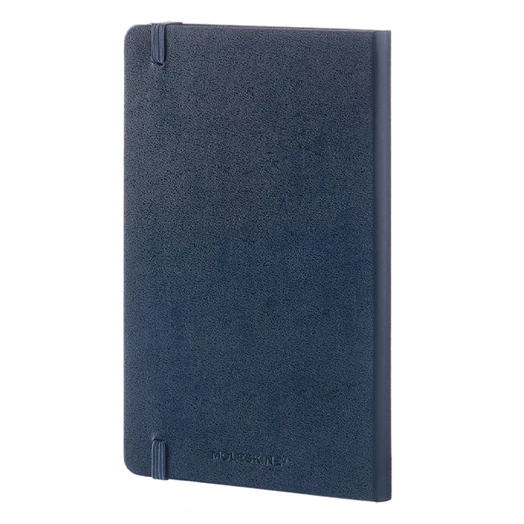 Notesz kockás MOLESKINE QP061B20 "L" keményfedeles zafírkék