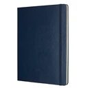 Notesz vonalas MOLESKINE QP090B20 "XL" keményfedeles zafirkék