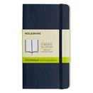 Notesz MOLESKINE QP613B20 "P" sima puha fedeles zafír kék