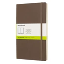 Notesz MOLESKINE QP618P14 "L" sima puha fedeles földbarna