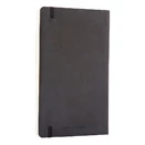 Notesz MOLESKINE QP618 "L" sima puha fedeles fekete