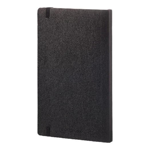 Notesz MOLESKINE QP619 "L" pontozott puha fedeles fekete