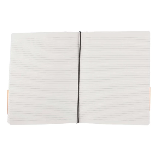 Notesz vonalas MOLESKINE QP621 "XL" puhafedeles fekete