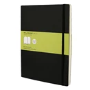 Notesz MOLESKINE QP623 "XL" sima puha fedeles fekete