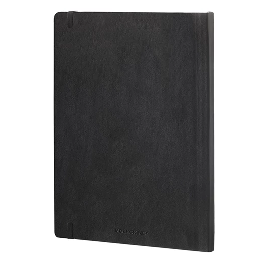 Notesz MOLESKINE QP624 "XL" pontozott puha fedeles fekete