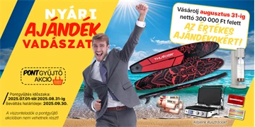 Nyári ajándék vadászat!