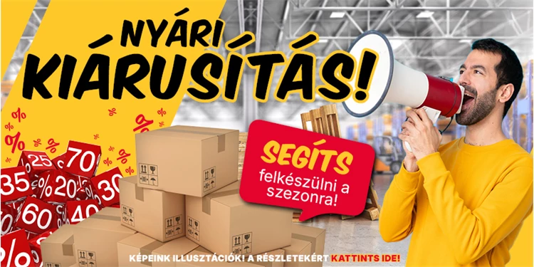 Nyári kiárusítás!