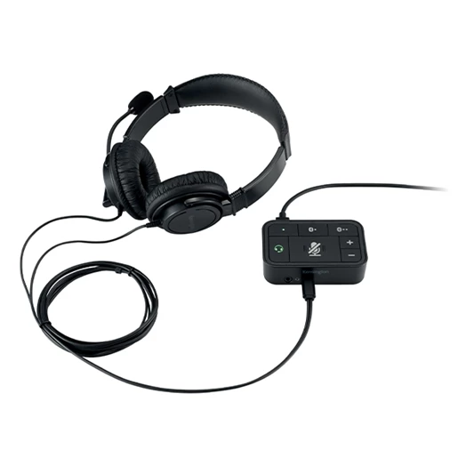 Headset kapcsoló KENSINGTON Pro Audio univerzális 3 in 1