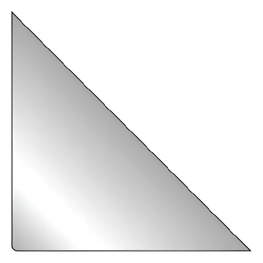 Sarokzseb DJOIS öntapadós 100x100 mm átlátszó 12 db/csomag