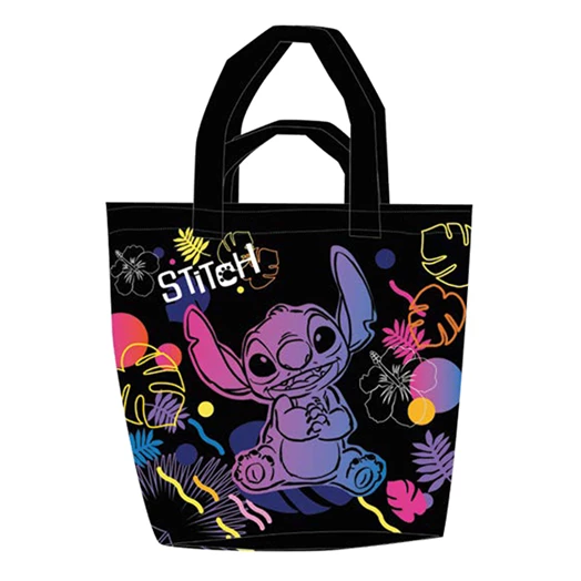 Strandtáska COOLPACK Lilo és Stitch 48x42x17 cm fekete mintás