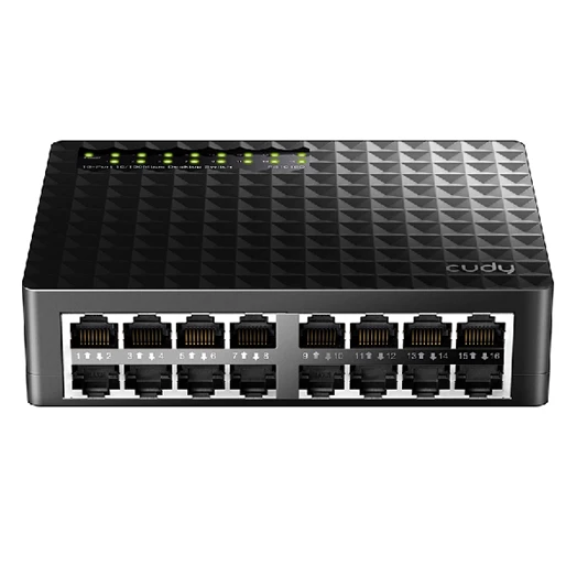 Switch CUDY 16 port 10/100 Mbps