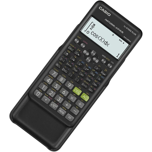 Számológép tudományos CASIO FX 570ES PLUS 2E 417 funkciós 4 soros 15 digites fekete