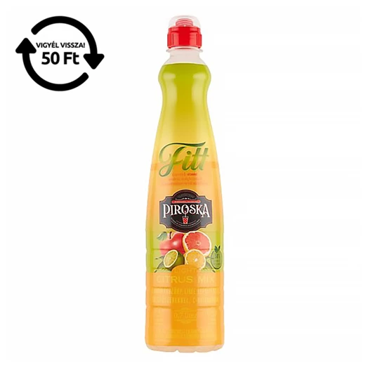 Szörp PIROSKA Fitt citrus 0,7L pet DRS