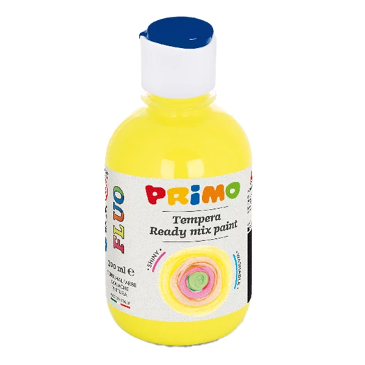 Tempera PRIMO 300 ml neon sárga