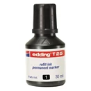 Tinta EDDING T25 fekete 30ml