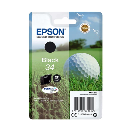 Tinta EPSON T3461 fekete 6,1ml