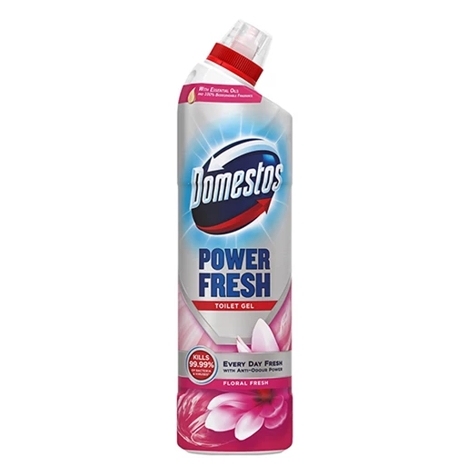 Toalett tiszító gél DOMESTOS Floral Fresh intenzív illat 700ml