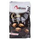 Töltött ostya BALCONI cubi wafers fekete csokis 250 g