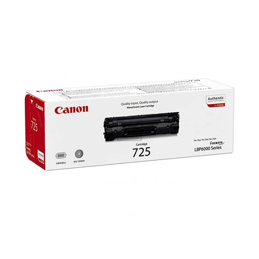 Toner CANON CRG-725 fekete 1,6K