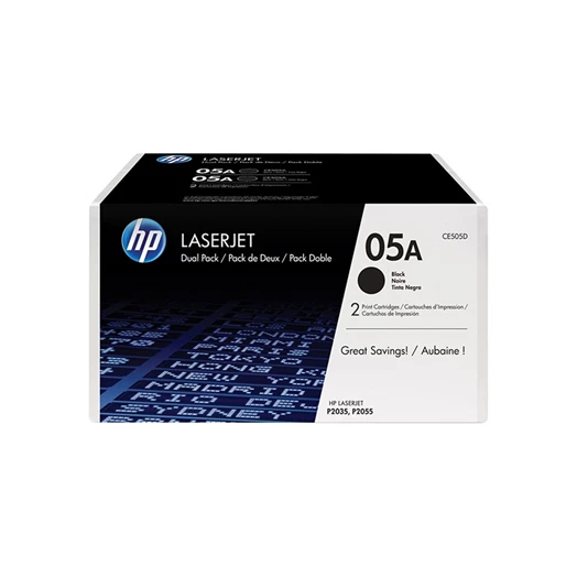 Toner HP 05A (CE505AD) 2x2,3K