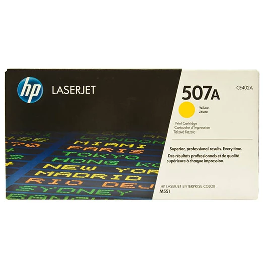 Toner HP CE402A/507AY sárga 6K