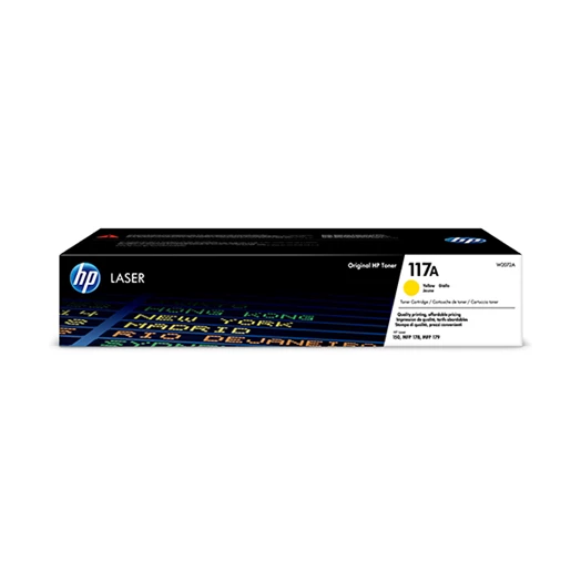 Toner HP W2072A (117A) sárga 0,7K