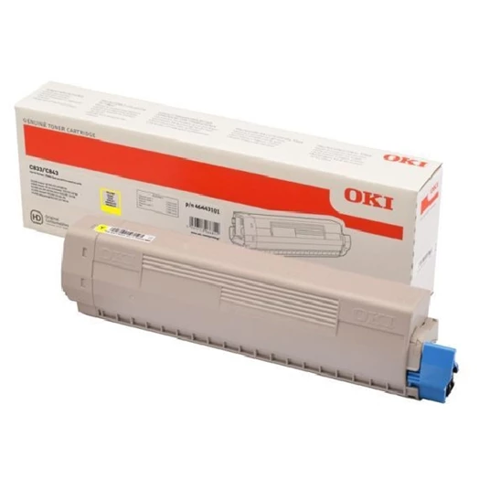 Toner OKI C833/C843 sárga 10K