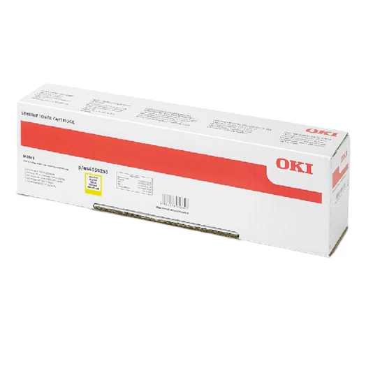 Toner OKI MC861 sárga 10K