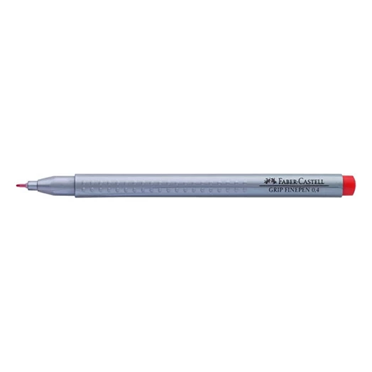 Tűfilc FABER-CASTELL Grip 0,4 mm piros
