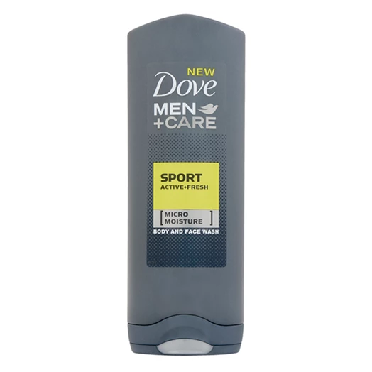 Tusfürdő DOVE Men+Care Sport Active+Fresh testre és arcra  250 ml