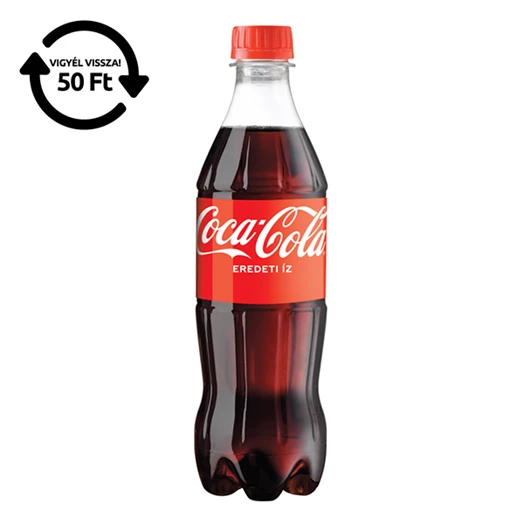 Üdítőital szénsavas COCA-COLA 0,5L DRS