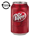 Üdítőital szénsavas DR PEPPER dobozos 0,33L DRS