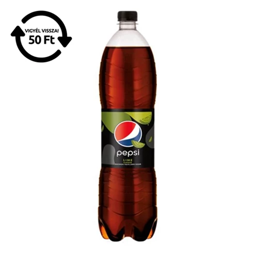 Üdítőital szénsavas PEPSI Lime 1,5L DRS