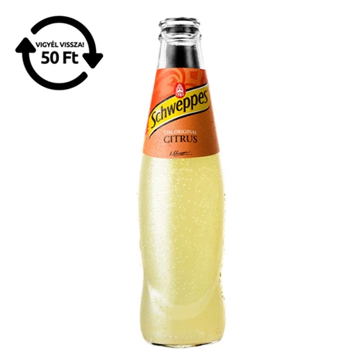 Üdítőital szénsavas SCHWEPPES Citrus mix 0,25L DRS