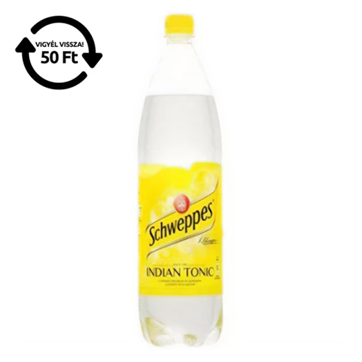 Üdítőital szénsavas SCHWEPPES Tonic 1,5L DRS