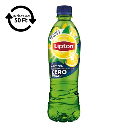 Üdítőital szénsavmentes LIPTON Ice Tea Zöld tea Citrom Zero 0,5L DRS