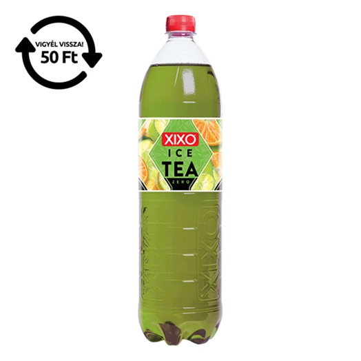 Üdítőital szénsavmentes XIXO zöld tea citrus zero 1,5L DRS