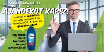 Vasárnapig tartó ajándék akció!