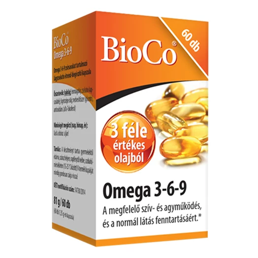 Vitamin BIOCO Omega 3-6-9 60 darab