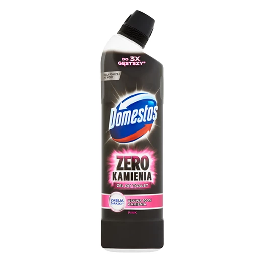 Vízkőoldó DOMESTOS Zéró WC Pink 750 ml