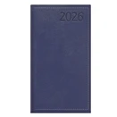 Zsebnaptár TOPTIMER Traditional T035 álló fehér lapos kék 2026.