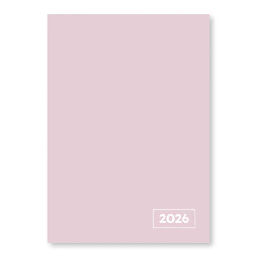 Zsebnaptár VECTRALINE A/7 álló fehér lapos vegyes mintás 2026.
