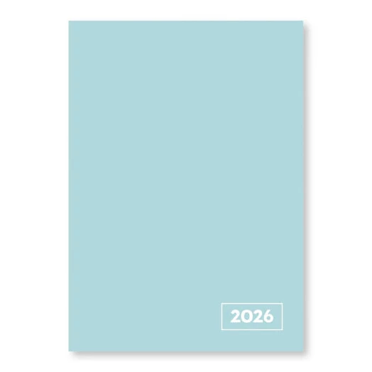 Zsebnaptár VECTRALINE A/7 álló fehér lapos vegyes mintás 2026.