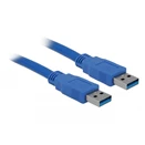 Adatkábel DELOCK 3.0 USB A/USB A 1m kék