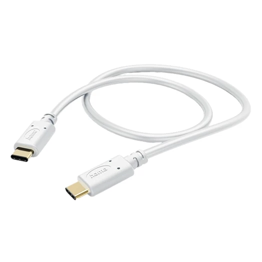 Adatkábel HAMA USB-C 1,5m fehér