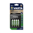 Akkumulátor töltő VARTA LCD Plug + 4 db AA 2100 mAh